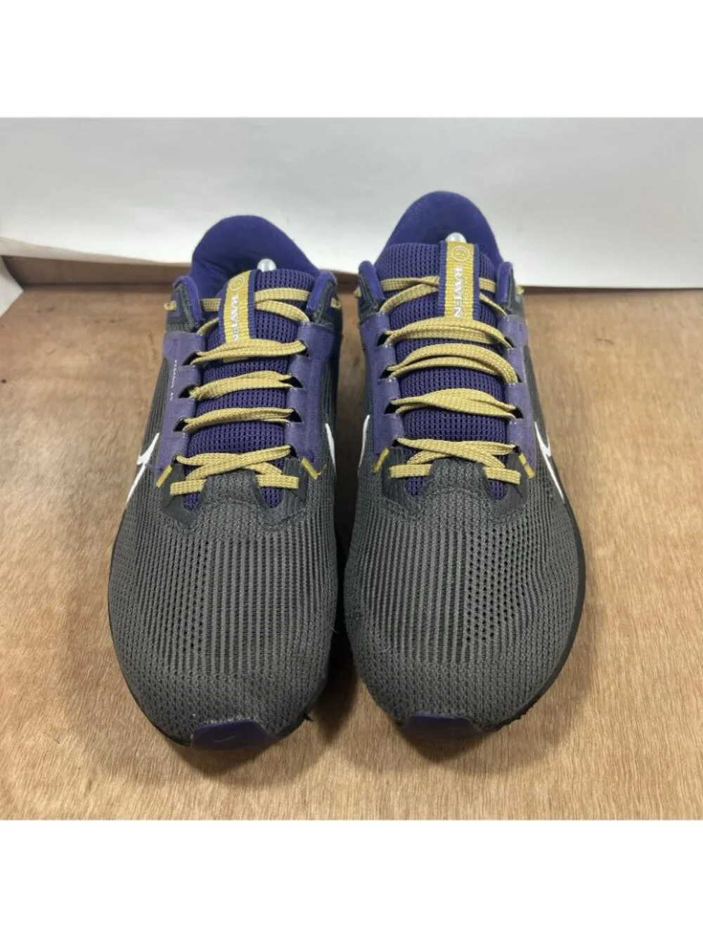 Nike Air Zoom Pegasus 40 Baltimore Ravens DZ5946-001 Running Shoes Men Size 10.5